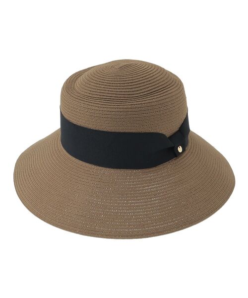 Green　Parks（グリーンパークス）の「・ロングブリムカンカンハット（ハット・レディース・グレー/ブラウン/ベージュ・FREE）」の22枚目の写真