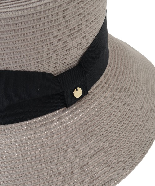 Green　Parks（グリーンパークス）の「・ロングブリムカンカンハット（ハット・レディース・グレー/ブラウン/ベージュ・FREE）」の8枚目の写真