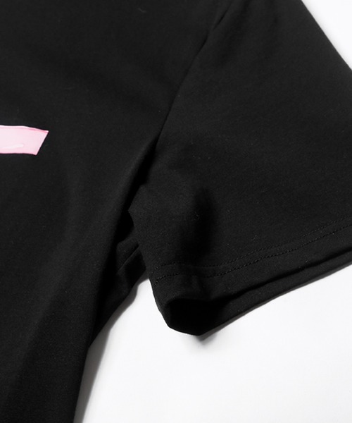 LA POMME petit(ラポミ・プチ)の「PETIT Bow Silhouette T(Tシャツ/カットソー・レディース・ブラック/ホワイト・SMALL/MEDIUM/LARGE)」の7枚目の写真
