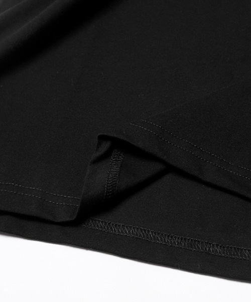LA POMME petit(ラポミ・プチ)の「PETIT Bow Silhouette T(Tシャツ/カットソー・レディース・ブラック/ホワイト・SMALL/MEDIUM/LARGE)」の8枚目の写真