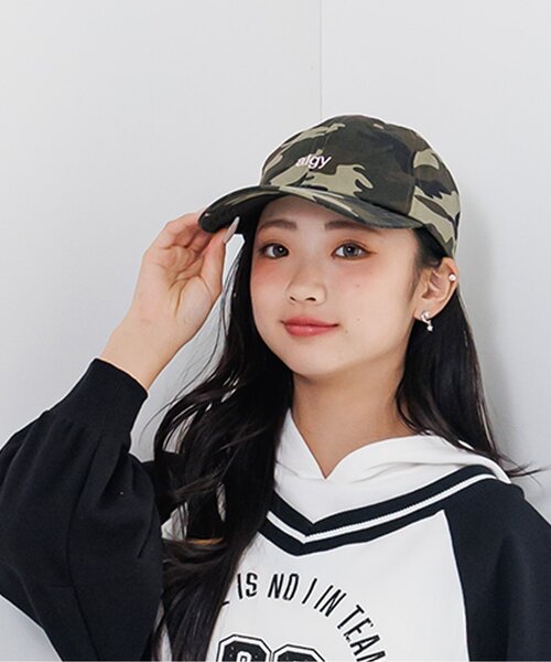 algy(アルジー)の「ロゴシシュウアソートキャップ(キャップ・キッズ・ブラック/アイボリー/カーキ/ブラウン・SMALL/MEDIUM)」の4枚目の写真