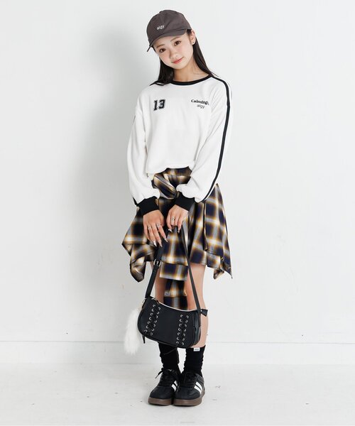 algy(アルジー)の「ロゴシシュウアソートキャップ(キャップ・キッズ・ブラック/アイボリー/カーキ/ブラウン・SMALL/MEDIUM)」の9枚目の写真