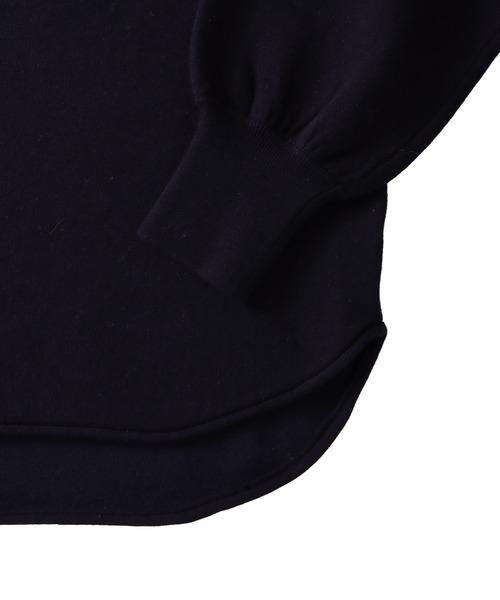 DRESSLAVE（ドレスレイブ）の「cotton cashmere sweatshirt(コットンカシミヤスウェット)（スウェット・レディース・ホワイト/ネイビー・38）」の12枚目の写真