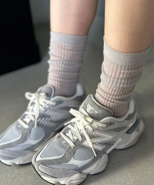 Kotoe（コトエ）の「シンプルシアーリブソックス（ソックス/靴下・レディース・ピンク/ホワイト/イエロー/ブラック/グレー・FREE）」の20枚目の写真