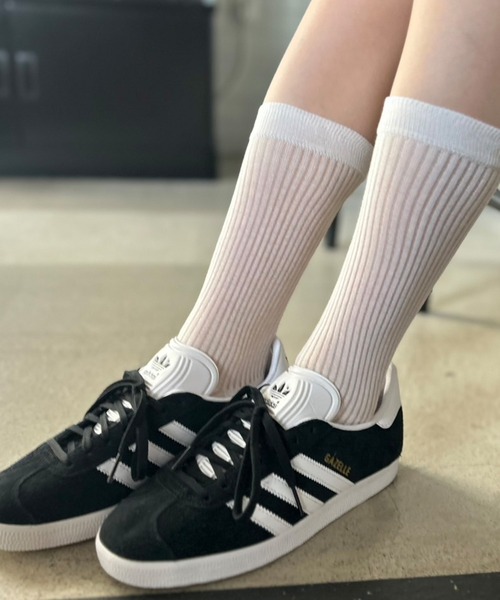 Kotoe（コトエ）の「シンプルシアーリブソックス（ソックス/靴下・レディース・ピンク/ホワイト/イエロー/ブラック/グレー・FREE）」の18枚目の写真