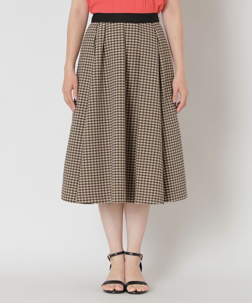 セール】ギンガムチェック スカート（スカート）｜TO BE CHIC（トゥー