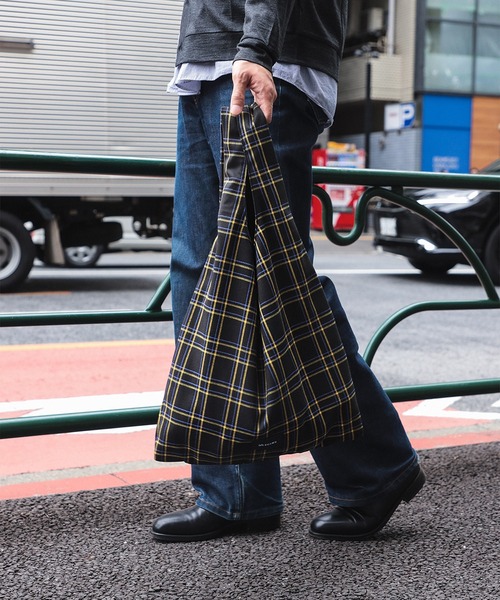 bpr BEAMS（ビーピーアール ビームス ）の「チェック ショッパー L（トートバッグ・レディース・その他/その他1/その他2・ONE SIZE）」の4枚目の写真