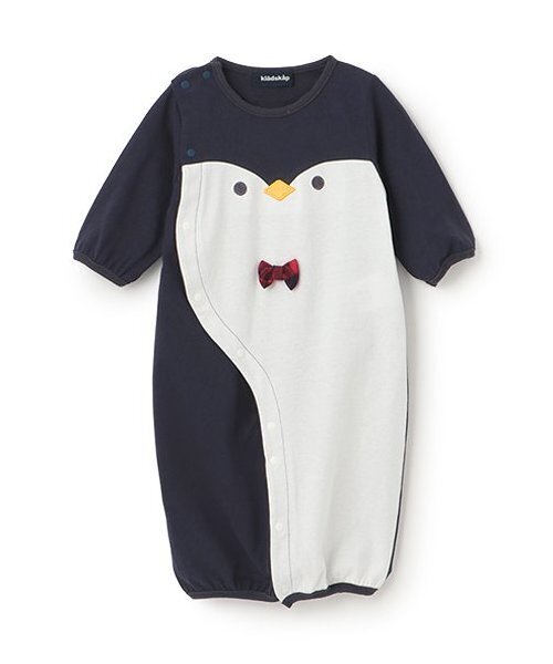 kladskap(クレードスコープ)の「アニマル2wayオール(ロンパース・キッズ・ネイビー/ホワイト系その他/黄緑系/マスタード・50-70cm)」の4枚目の写真