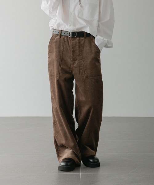 LOWRYS FARM(ローリーズファーム)の「【LFM(U)】コーデュロイベイカーパンツ 593360(その他パンツ・メンズ・ブラウン/ブラック/アイボリー・MEDIUM/LARGE)」の3枚目の写真