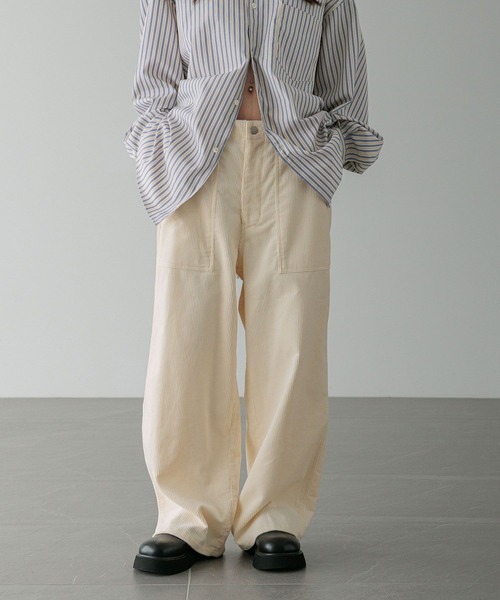 LOWRYS FARM(ローリーズファーム)の「【LFM(U)】コーデュロイベイカーパンツ 593360(その他パンツ・メンズ・ブラウン/ブラック/アイボリー・MEDIUM/LARGE)」の1枚目の写真