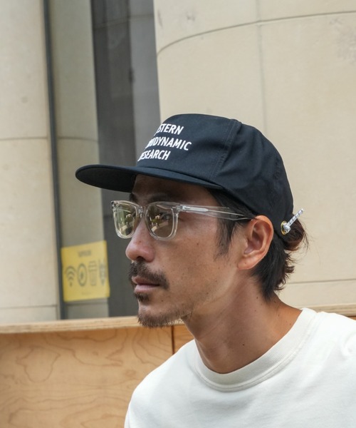 【Western Hydrodynamic Research/ウェスタン ハイドロダイナミック リサーチ】PROMO HAT　ブランドロゴ刺繍　ドローコード調整