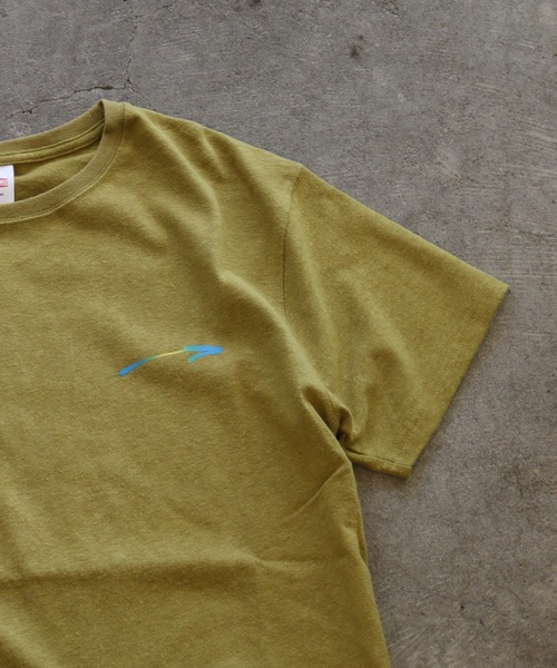 NATAL DESIGN(ネイタルデザイン)の「HEMP TEE HEAVY AIOT! ver.(Tシャツ/カットソー・メンズ・ダークオリーブ/ブラウン系その他・SMALL/MEDIUM)」の6枚目の写真
