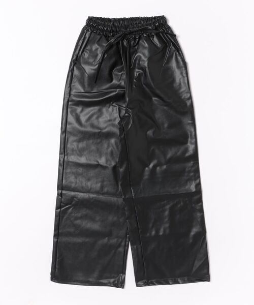 urge：（アージコロン ）の「【URGE：】合成皮革 イージーパンツ（その他パンツ・レディース・ブラック・X-LARGE/LARGE/MEDIUM/SMALL）」の5枚目の写真