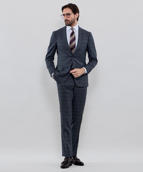 MACKINTOSH LONDON（マッキントッシュ ロンドン）の「レップオルタネイトストライプネクタイ（ネクタイ・メンズ・ベージュ系その他4/ブルー/ブラウン系その他5・FREE）」の7枚目の写真