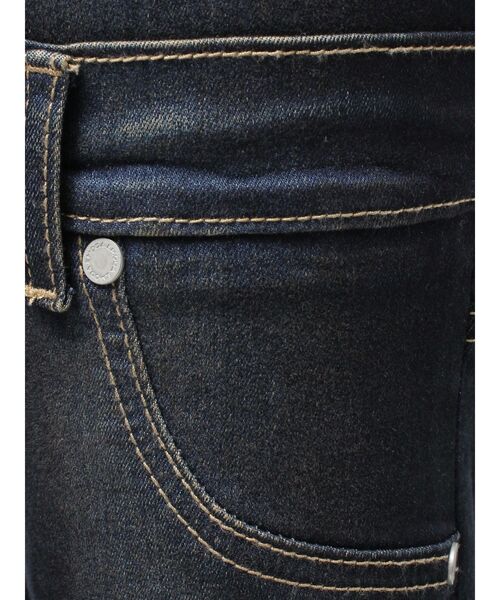 EMODA（エモダ）の「ハイカバーフレアパギンス（デニムパンツ・レディース・インディゴブルー/ブラック・SMALL/MEDIUM/X-SMALL）」の5枚目の写真