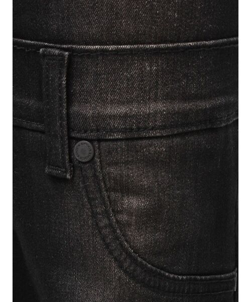 EMODA（エモダ）の「ハイカバーフレアパギンス（デニムパンツ・レディース・インディゴブルー/ブラック・SMALL/MEDIUM/X-SMALL）」の6枚目の写真