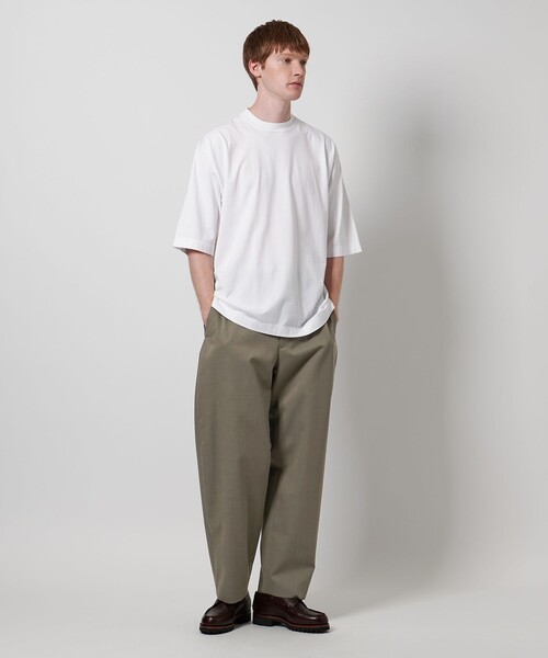 LOEFF（ロエフ）の「＜LOEFF＞ウールギャバ ボンタン パンツ MEN’S（その他パンツ・メンズ・オリーブ/ネイビー・0/2/1）」の5枚目の写真