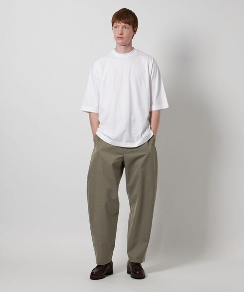 LOEFF（ロエフ）の「＜LOEFF＞ウールギャバ ボンタン パンツ MEN’S（その他パンツ・メンズ・オリーブ/ネイビー・0/2/1）」の6枚目の写真