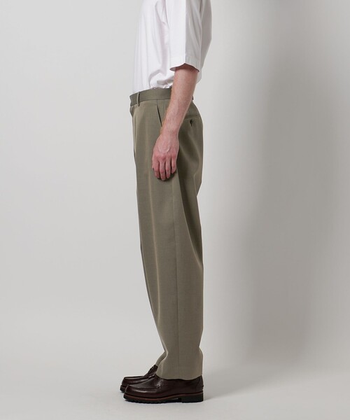 LOEFF＞ウールギャバ ボンタン パンツ MEN'S（その他パンツ）｜LOEFF