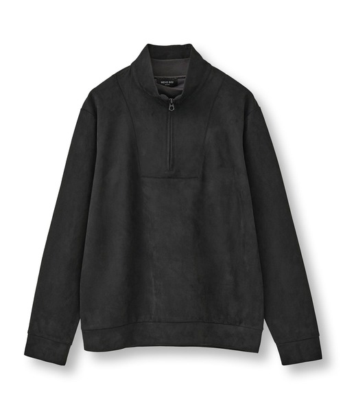 MEN'S BIGI(メンズビギ)の「スエードフェイクレイヤードプルオーバー(Tシャツ/カットソー・メンズ・グレー/オフホワイト/ブラック・02/01/03)」の18枚目の写真