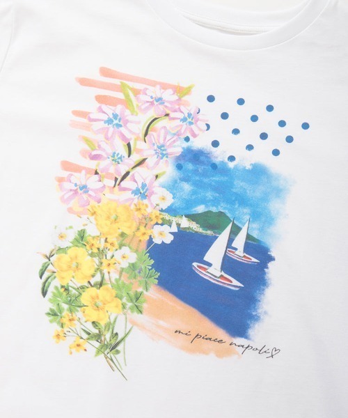Chesty（チェスティー）の「フラワーナポリTシャツ（Tシャツ/カットソー・レディース・ホワイト・FREE）」の10枚目の写真
