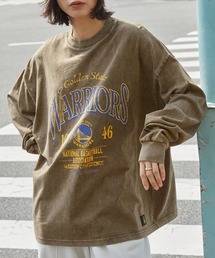 Tシャツ/カットソー（ブラウン/茶色系・バックプリント