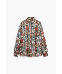 Desigual | エスニック フローラル ジャカード 長袖シャツ(シャツ/ブラウス)