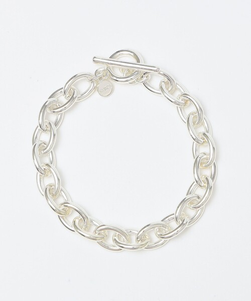 SHIPS（シップス）の「【WEB限定】SHIPS: シルバーコーティング チェーン ブレスレット（ブレスレット・メンズ・ホワイト系/ホワイト/ライトホワイト・ONE SIZE）」の4枚目の写真