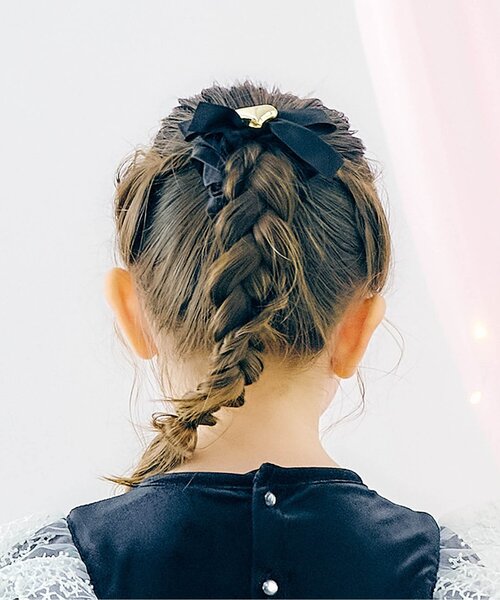 apres les cours（アプレレクール）の「シュシュ（シュシュ・キッズ・ブラック・FREE）」の6枚目の写真