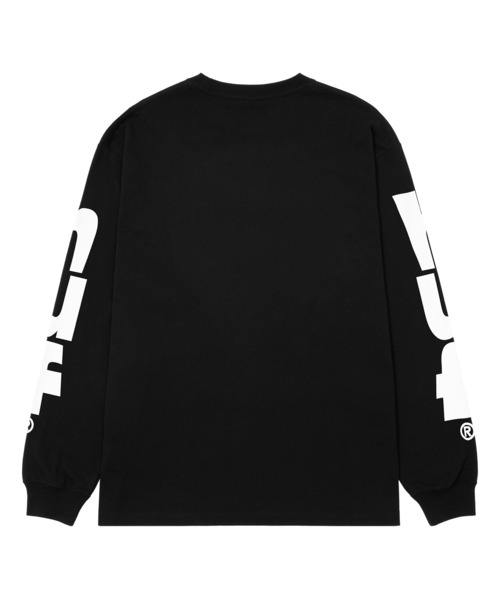 HUF（ハフ）の「MEGABLAST LS TEE（Tシャツ/カットソー・メンズ・ホワイト/ブラック/ブルー系その他/アッシュ/ネイビー・S/M/L/XL/XXL/XS）」の9枚目の写真