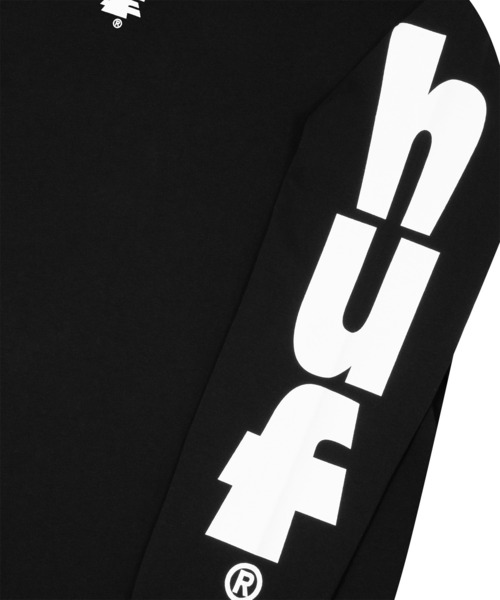 HUF（ハフ）の「MEGABLAST LS TEE（Tシャツ/カットソー・メンズ・ホワイト/ブラック/ブルー系その他/アッシュ/ネイビー・S/M/L/XL/XXL/XS）」の11枚目の写真