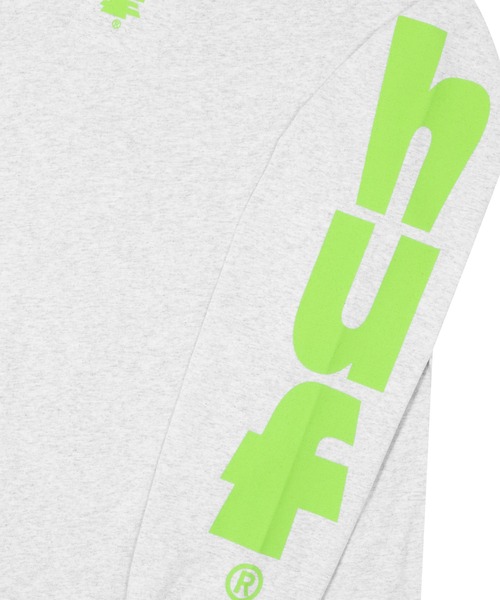 HUF（ハフ）の「MEGABLAST LS TEE（Tシャツ/カットソー・メンズ・ホワイト/ブラック/ブルー系その他/アッシュ/ネイビー・S/M/L/XL/XXL/XS）」の20枚目の写真