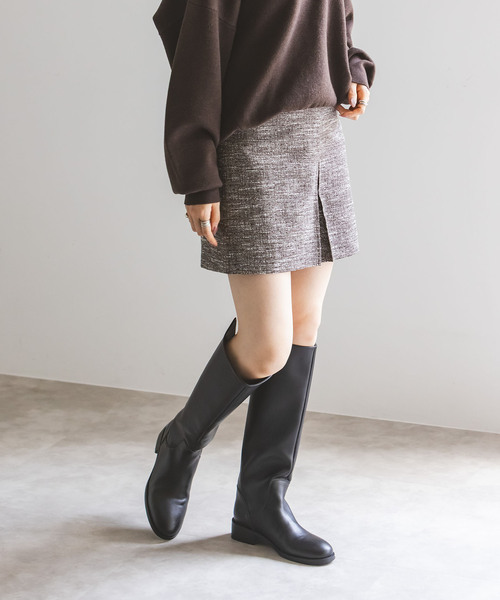 Noble(ノーブル)の「ライトツイードショートパンツ(その他パンツ・レディース・スミクロ・38/36)」の4枚目の写真