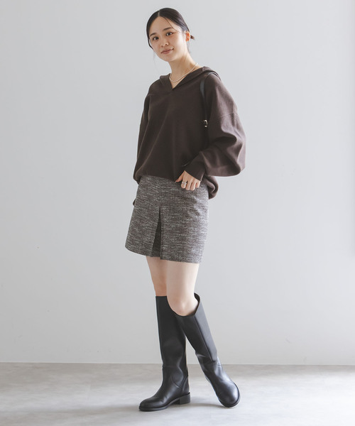 Noble(ノーブル)の「ライトツイードショートパンツ(その他パンツ・レディース・スミクロ・38/36)」の5枚目の写真