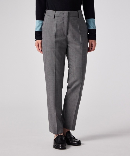 Paul Smith（ポールスミス）の「ウィメンズ マイクロ ハウンドトゥース テーパードパンツ / 255022 264TH（スラックス・レディース・グレー/ネイビー・40/38）」の11枚目の写真