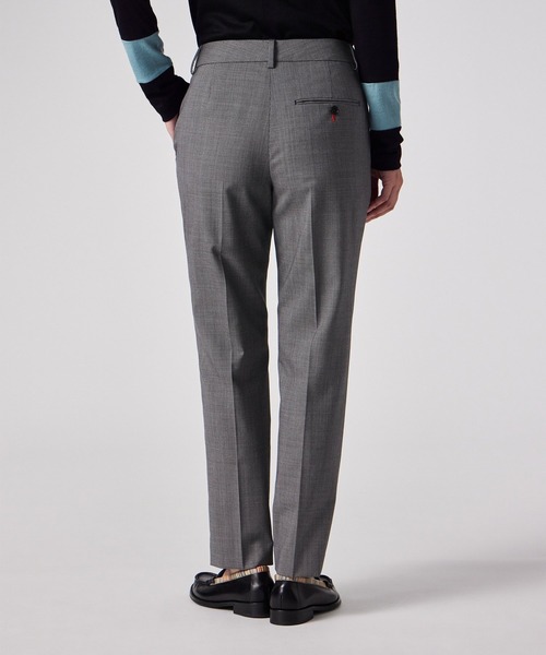 Paul Smith（ポールスミス）の「ウィメンズ マイクロ ハウンドトゥース テーパードパンツ / 255022 264TH（スラックス・レディース・グレー/ネイビー・40/38）」の12枚目の写真