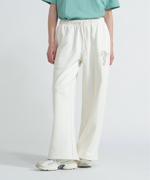 AVIREX(アヴィレックス)の「《直営店限定》AVIREX 50th VARSITY PANTS/バーシティーパンツ(スウェットパンツ・レディース・エンジ/チャコールグレー/オフホワイト・S/M)」の10枚目の写真