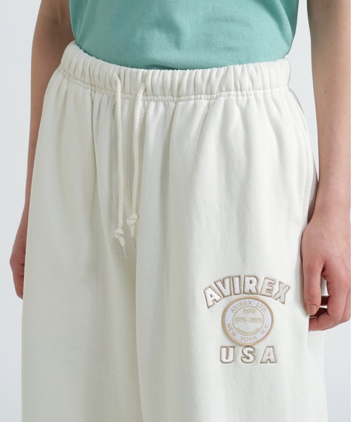 AVIREX(アヴィレックス)の「《直営店限定》AVIREX 50th VARSITY PANTS/バーシティーパンツ(スウェットパンツ・レディース・エンジ/チャコールグレー/オフホワイト・S/M)」の15枚目の写真
