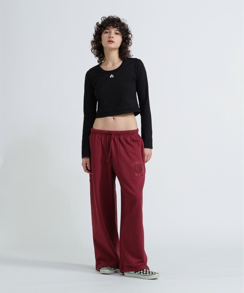 AVIREX(アヴィレックス)の「《直営店限定》AVIREX 50th VARSITY PANTS/バーシティーパンツ(スウェットパンツ・レディース・エンジ/チャコールグレー/オフホワイト・S/M)」の21枚目の写真