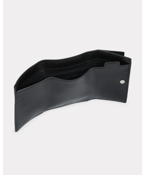 KENZO（ケンゾー）の「'KENZO Tab' レザー 三つ折り ウォレット（財布・メンズ・ブラック系その他・ONE SIZE）」の3枚目の写真