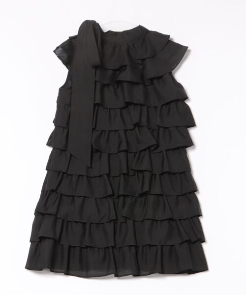 LILY BROWN / フリルドレス フリルボウタイミニドレス（ドレス）｜LILY BROWN（リリー
