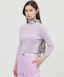 【Nikkei magazine掲載】【ウォッシャブル】クールレーヨン　プルオーバー