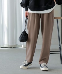 ＜選べる3丈/2タイプ＞ シワになりにくい美シルエットパンツ