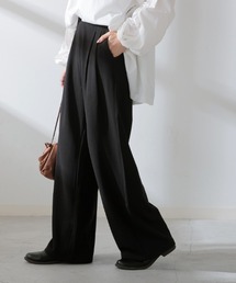 HUG.U（ハグユー）の「<選べる3丈 2タイプ> シワになりにくい美シルエットパンツ（その他パンツ）」