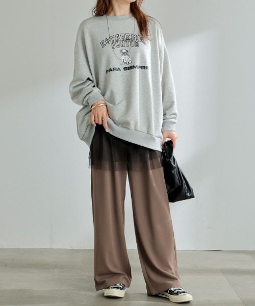 HUG.U（ハグユー）の「＜選べる3丈/2タイプ＞ シワになりにくい美シルエットパンツ（その他パンツ・レディース・ブラック/ネイビー/ブラウン/レッド/オリーブ/ブラック系その他/ブラウン系その他/グリーン系その他/ブルー系その他/レッド系その他/グレイッシュブルー/ブルー系その他2・M(レギュラー丈)/M(トール丈)/L(レギュラー丈)/L(トール丈)/M(ショート丈)/L(ショート丈)）」の21枚目の写真