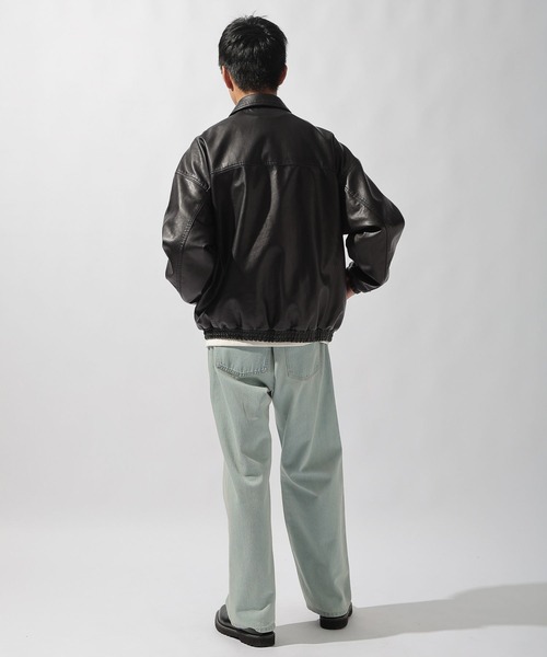 フェイクレザーブルゾン（ブルゾン）｜niko and（ニコアンド）の