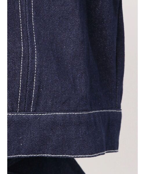 merry jenny(メリージェニー)の「Bigリボンデニムジャケット(デニムジャケット・レディース・ブルー/ブラック・FREE)」の6枚目の写真