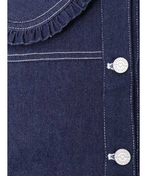 merry jenny(メリージェニー)の「Bigリボンデニムジャケット(デニムジャケット・レディース・ブルー/ブラック・FREE)」の10枚目の写真