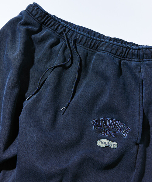 NAUTICA（ノーティカ）の「Reebok×NAUTICA/リーボック×ノーティカ 【Exclusive】ダブルネーム ヘビーウェイト ピグメント スウェットパンツ（スウェットパンツ・メンズ・イエロー/ブラック/ネイビー・X-LARGE/LARGE/MEDIUM/SMALL）」の13枚目の写真