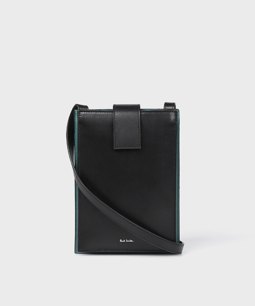 美品 Paul Smith ポールスミス ショルダーバッグ インセット レザー Paul Smith - 【美品】Paul Smith インセットクロスオーバー